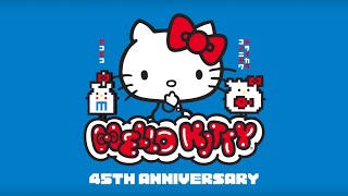 Hello Kitty Through the Decades  Hello Kitty 45th Anniversary [upl. by Marketa]