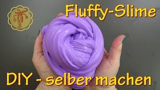 Slime FluffySlime Grundrezept  selber machen  DIY [upl. by Saleme]