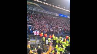 blackburn rovers v burnley police take action [upl. by Ameg]