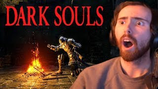 Asmongold Almost GIVES UP Dark Souls  Day 3 [upl. by Nemraciram667]