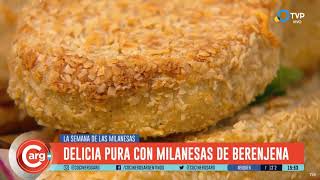 CÓMO HACER MILANESAS DE BERENJENA ESPECTACULARES [upl. by Libbie]