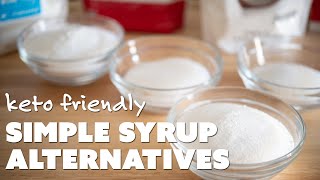 Allulose Monk Fruit amp Erythritol  BEST SUGAR ALTERNATIVES FOR KETO COCKTAILS [upl. by Aroz]