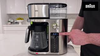 Braun MultiServe Coffee Machine  How To Troubleshoot Your Machine [upl. by Astra270]