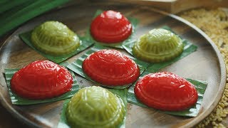 Ang Ku Kueh with Mung Bean Paste Filling  紅龜粿 [upl. by Shelby]