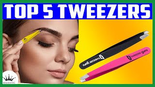 Top 5 Best Tweezers of 2023 – Reviews [upl. by Aicinat]