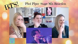 BTS Pied Piper Stage Mix Reaction [upl. by Junieta]