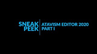 Atavism Online  Atavism Editor 2020 sneak peek part 1 [upl. by Twila]