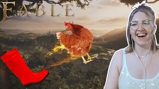 IS THIS THE FUNNIEST GAME OF 2023 Fable 4  Official Trailer Reaction I think it is [upl. by Annawit78]