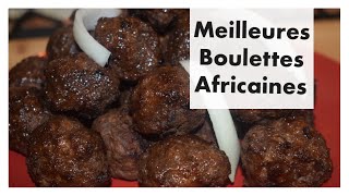 COMMENT FAIRE LES MEILLEURES BOULETTES DE BOEUF [upl. by Drewett]