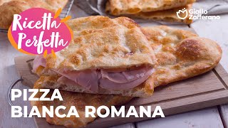 PIZZA BIANCA ROMANA  CROCCANTEZZA INDESCRIVIBILE🤤 [upl. by Tchao]