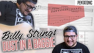 How To Play Billy Strings Dust In A Baggie  Advanced Bluegrass Guitar Lesson [upl. by Aramac]