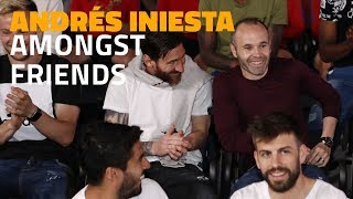 Andrés Iniesta amongst friends football talks [upl. by Durst]