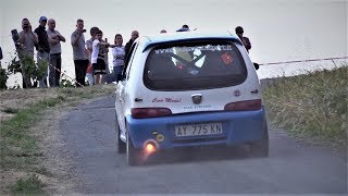 Fiat Seicento Kit Rally  ON THE LIMIT amp ACTION HD [upl. by Gussie411]