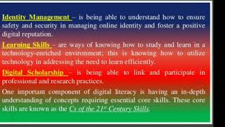 Digital Literacy Skills in the 21st Century [upl. by Llewop]