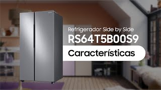 Refrigerador Samsung RS64T5B00S9  Características [upl. by Fabron]