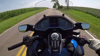 2018 Honda Gold Wing DCT ride review [upl. by Fowle]