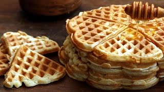 Homemade Waffles Recipe [upl. by Mark394]