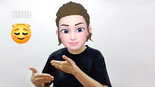 American Sign Language ASL Lesson Kind [upl. by Camellia]