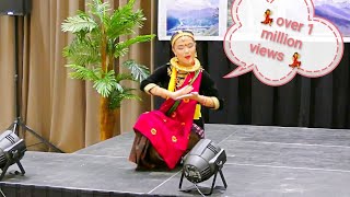 Kati ramro Kamal ful hilaima cover dance by Chokten Lama Mona Dance Idol [upl. by Helaina]