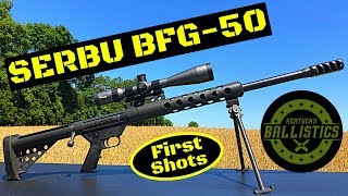 SERBU BFG50 First Shots amp Review [upl. by Gamber]