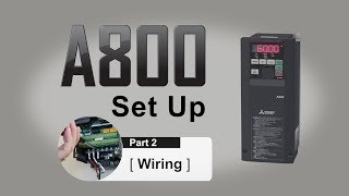 Inverter FRA800 Set Up Part 2 Wiring [upl. by Plotkin919]