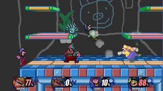 Super Smash Flash 2  Event 34  Mega Microgames [upl. by Eilema]