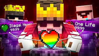 Why I am Surviving On ONE HEART In This Minecraft SMP [upl. by Kelly]