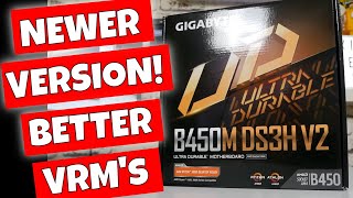 Gigabyte B450M DS3H V2 New UPGRADED Budget AM4 Motherboard [upl. by Eadith314]