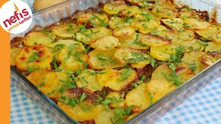 PATATES OTURTMA TARİFİ  NASIL YAPILIR [upl. by Annahsohs]