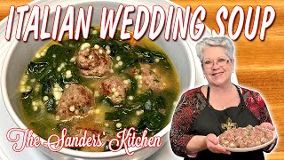 ITALIAN WEDDING SOUP  WINTER SOUPS [upl. by Guillema]