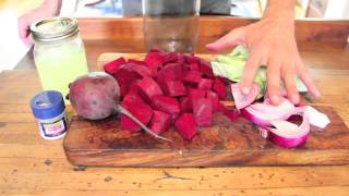 Digestive Wellness  How to Make Beet Kvass [upl. by Knighton]