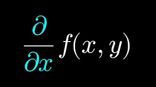 Partial Derivatives Quick Example [upl. by Otineb]