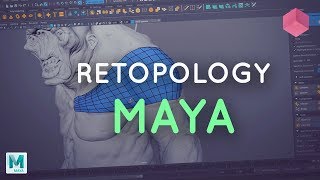 Retopology for Beginners in Maya [upl. by Aday]