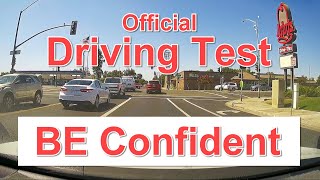 City Driving Test  Central California  Confident Driver Includes Tips amp Walk through [upl. by Crandale139]