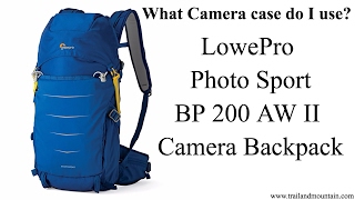 LowePro Photo Sport BP 200 AW II Backpack Review [upl. by Oicnerolf325]