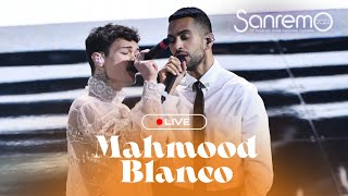 Mahmood BLANCO  Brividi LIVE Sanremo 2022 [upl. by Kohl408]