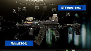 Escape From Tarkov Simple Meta AKS74U Build Tutorial [upl. by Tterej41]