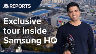 Inside Samsung’s global headquarters in South Korea  CNBC Reports [upl. by Ailuj]