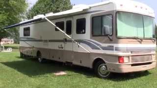 1999 Fleetwood Bounder 36S class A gas motorhome walkaround video [upl. by Appel]