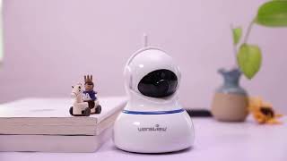 Wansview wireless 1080P security camera Q3S [upl. by Mckeon592]