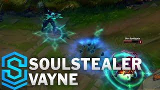 Soulstealer Vayne Skin Spotlight  League of Legends [upl. by Alle526]