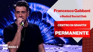 Francesco Gabbani canta Battiato  quotCentro di gravità permanentequot [upl. by Euphemiah]