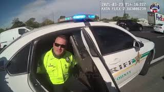 Serial Cop Impersonator Jeremy Dewittes latest arrest in Florida Part 1 of 2 [upl. by Kcirdaed]