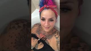 livestream mit sexykleid in der badewanne [upl. by Enimassej]