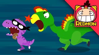 Oviraptor Song 2  Dinosaur songs  Nursery Rhymes  dinosaurs cartoon  REDMON Kids Songs [upl. by Melmon]