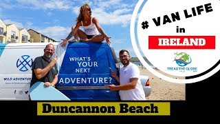 Ireland Road Trip  visiting Duncannon Beach S1E44 [upl. by Ycat]