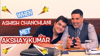 When Ashish Chanchlani Met Akshay Kumar  GOLD [upl. by Atinahs]