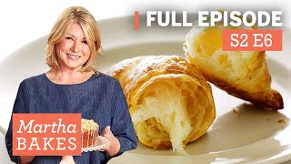 Martha Stewart Makes Croissants 4 Ways  Martha Bakes S2E6 quotCroissantsquot [upl. by Temhem]