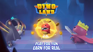 Dinoland  Metaverse Game  Official Trailer [upl. by Tempest]