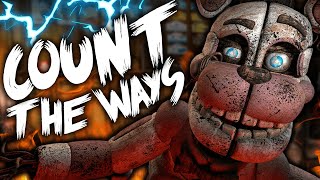 FNAF  COUNT THE WAYS SONG LYRIC VIDEO  Dawko amp DHeusta [upl. by Nalo]